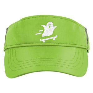 Ghost Skate Halloween Skateboarding Spooky Skateboard Funny Cute Gift Adult Drive Performance Visor