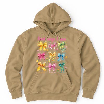 God Says I Am Coquette Bow Floral Christian Mothers Day Hoodie