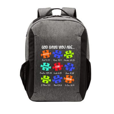God Says I Am Autism Png Retro Autism Vector Backpack