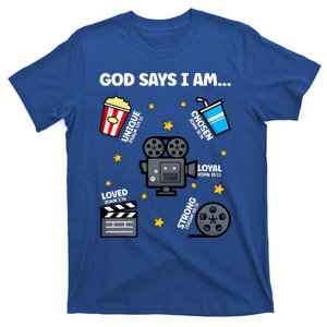 God Says I Am Watching Movie Lover Boy Girl Christian T-Shirt