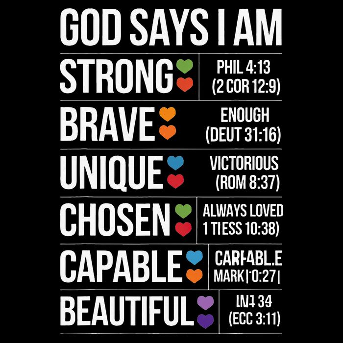 God Says I Am Autism Awareness Christian Bible Verse Button