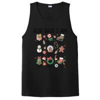 God Says I Am Cute Christmas Xmas Christian PosiCharge Competitor Tank