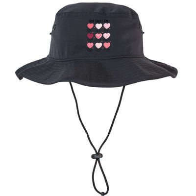 God Says I Am Christian Valentien Coquette Jesus Valentine Meaningful Gift Bucket Hat