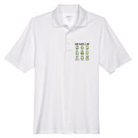 God Says I Am Christian Frog Love Funny Religious Jesus Men's Origin Performance Pique Polo