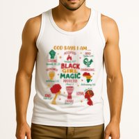 God Says I Am Black Christian Woman Tank Top