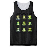 God Says I Am Christian Frog Love Funny Religious Jesus Mesh Reversible Basketball Jersey Tank