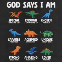 God Says I Am Dinosaur Lover Christian 15oz Campfire Ceramic Mug