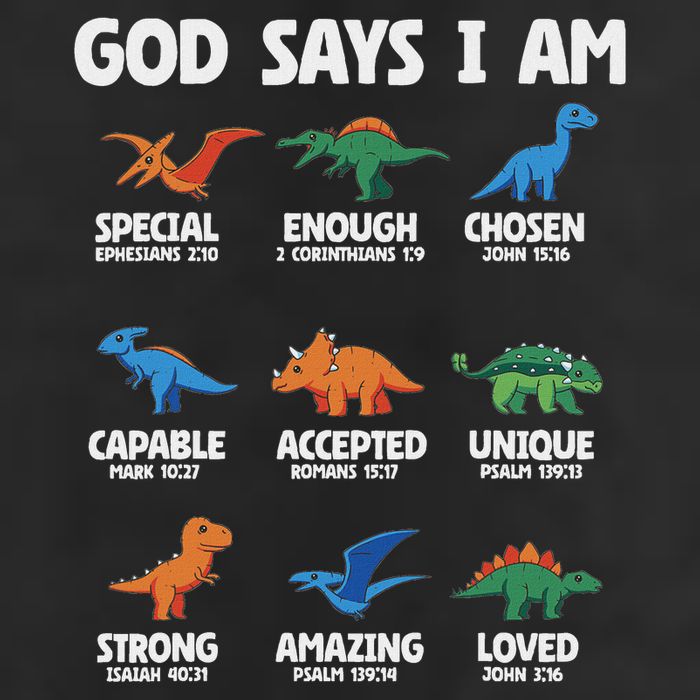 God Says I Am Dinosaur Lover Christian 15oz Campfire Ceramic Mug