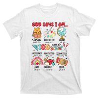 God Says I Am 100 Days Of School T-Shirt