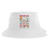 God Says I Am 100 Days Of School Sustainable Bucket Hat