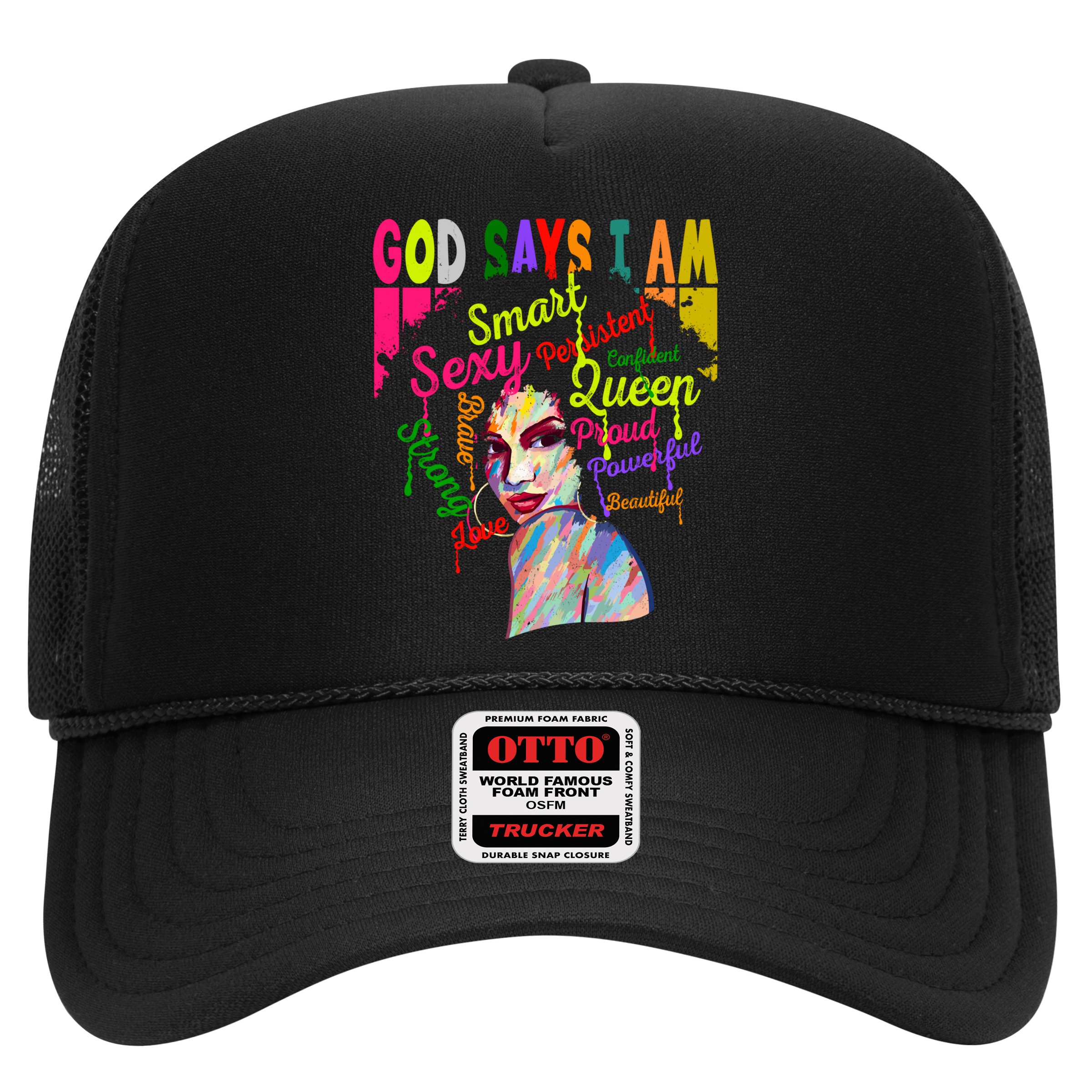 God Says I Am Juneteenth Black Black History Month Blm Funny Gift Hat