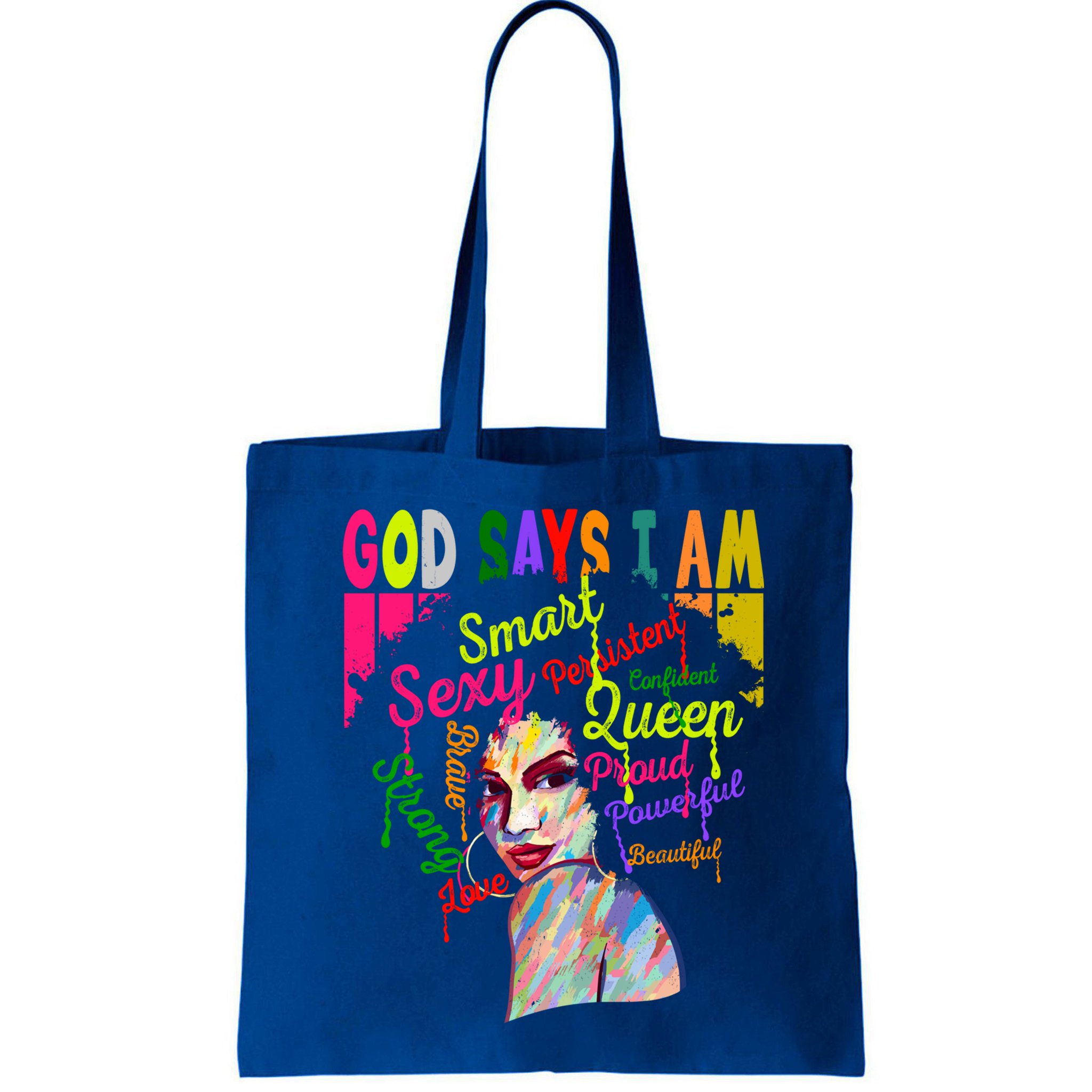 God Says I Am Juneteenth Black Black History Month Blm Funny Gift Bag