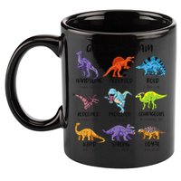 God Says I Am Funny Dinosaur Bible Verse Christian 11oz C Handle Ceramic Mug