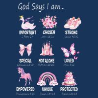 God Says I Am Princess Lovers Bible Christian Bucket Hat