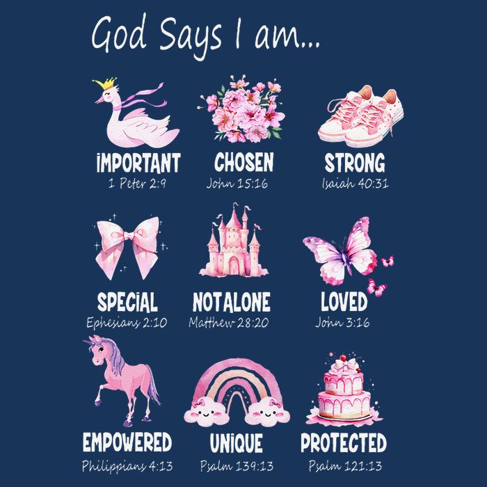God Says I Am Princess Lovers Bible Christian Bucket Hat