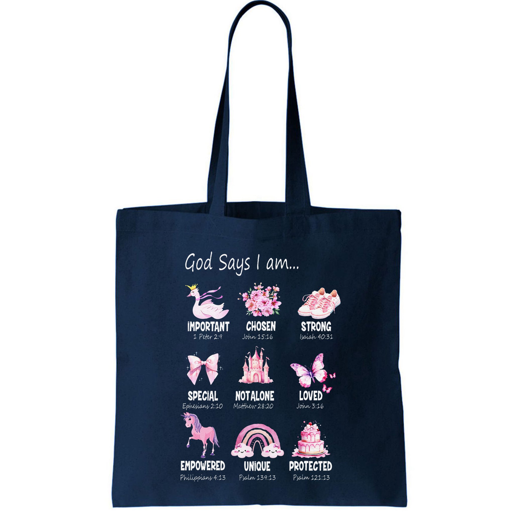 God Says I Am Princess Lovers Bible Christian Bag
