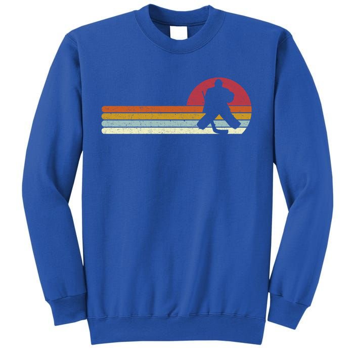 Goalie Sunset Ice Hockey Goalkeeper Gift Sweatshirt