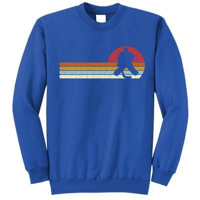 Goalie Sunset Ice Hockey Goalkeeper Gift Tall Sweatshirt