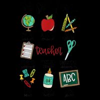 God Says I Am Teacher Doggie Tank
