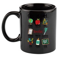 God Says I Am Teacher 11oz C Handle Ceramic Mug