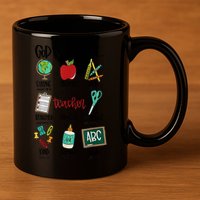 God Says I Am Teacher 11oz C Handle Ceramic Mug
