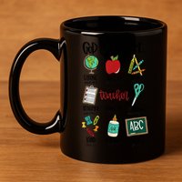 God Says I Am Teacher 11oz C Handle Ceramic Mug