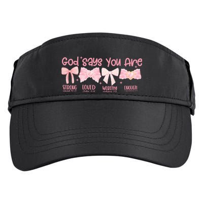 God Says I Am Coquette Adult Drive Performance Visor