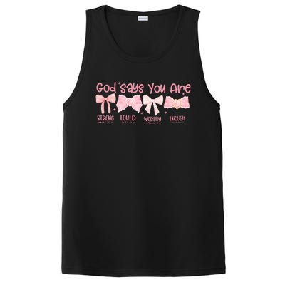 God Says I Am Coquette PosiCharge Competitor Tank