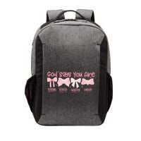 God Says I Am Coquette Vector Backpack