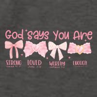 God Says I Am Coquette Vector Backpack