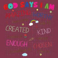 God Says I Am C.R.A.Y.O.N Drawing Bible Christian 16oz Travel Tumbler