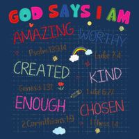 God Says I Am C.R.A.Y.O.N Drawing Bible Christian Infant Baby Jersey Bodysuit