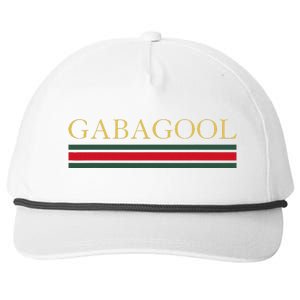 Gabagool Satirical Italian Slang Snapback Five-Panel Rope Hat