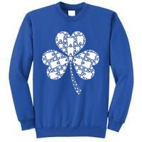 Green Shamrock Irish Dentist Tooth St Patrick's Day Dental Gift Sweatshirt