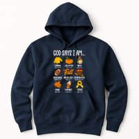 God Says I Am Fall Vibes Autumn Christian Hoodie
