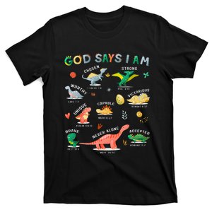 God Says I Am Dinosaur T-Shirt