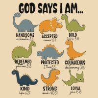 God Says I Am Handsome Zip Tote Bag