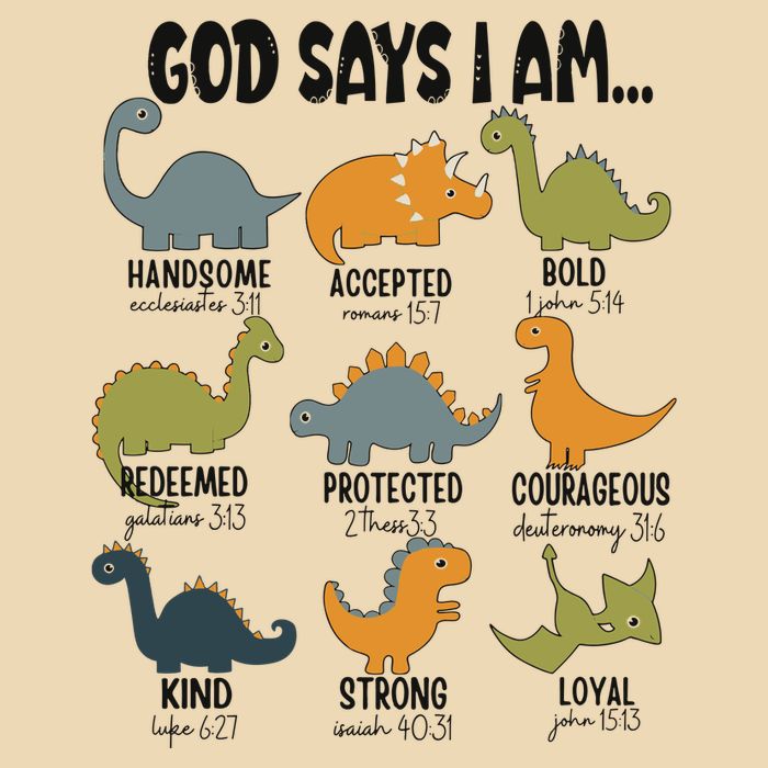 God Says I Am Handsome Zip Tote Bag