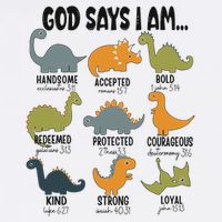 God Says I Am Handsome Cooling Performance Crew T-Shirt