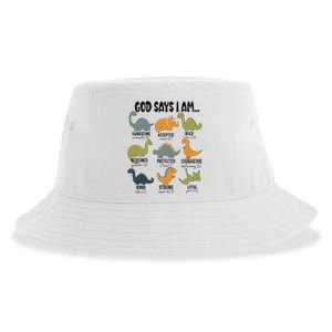 God Says I Am Handsome Sustainable Bucket Hat