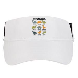 God Says I Am Handsome Adult Drive Performance Visor