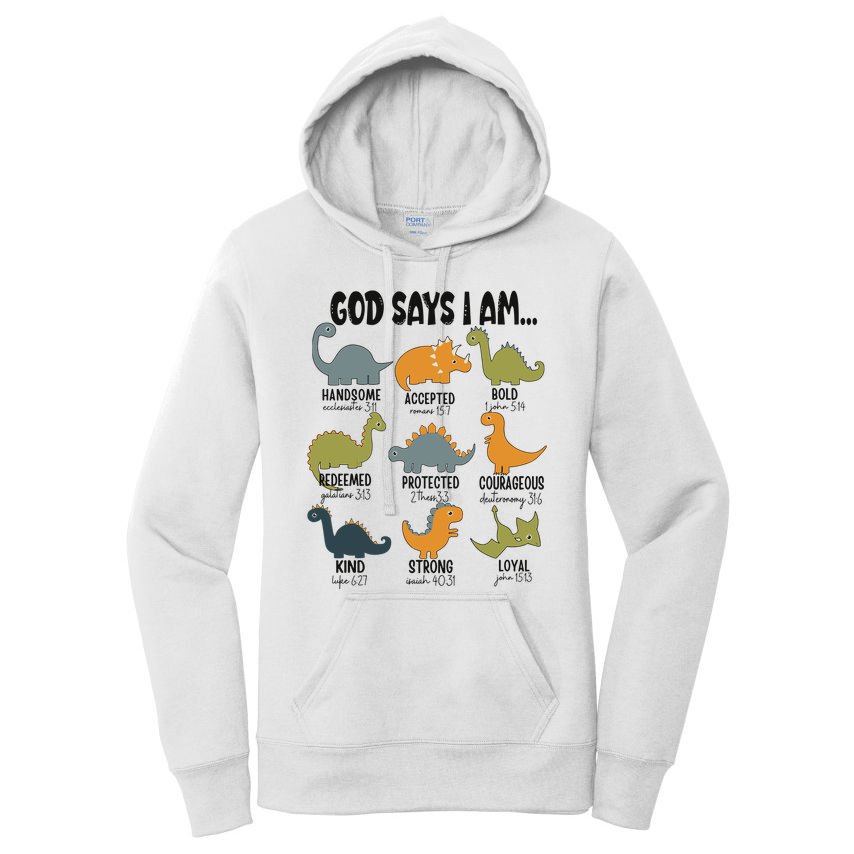 God Says I Am Handsome Women's Pullover Hoodie
