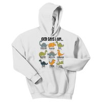 God Says I Am Handsome Kids Hoodie