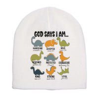 God Says I Am Handsome Short Acrylic Beanie