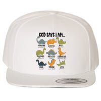 God Says I Am Handsome Wool Snapback Cap