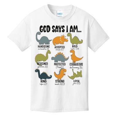 God Says I Am Handsome Kids T-Shirt