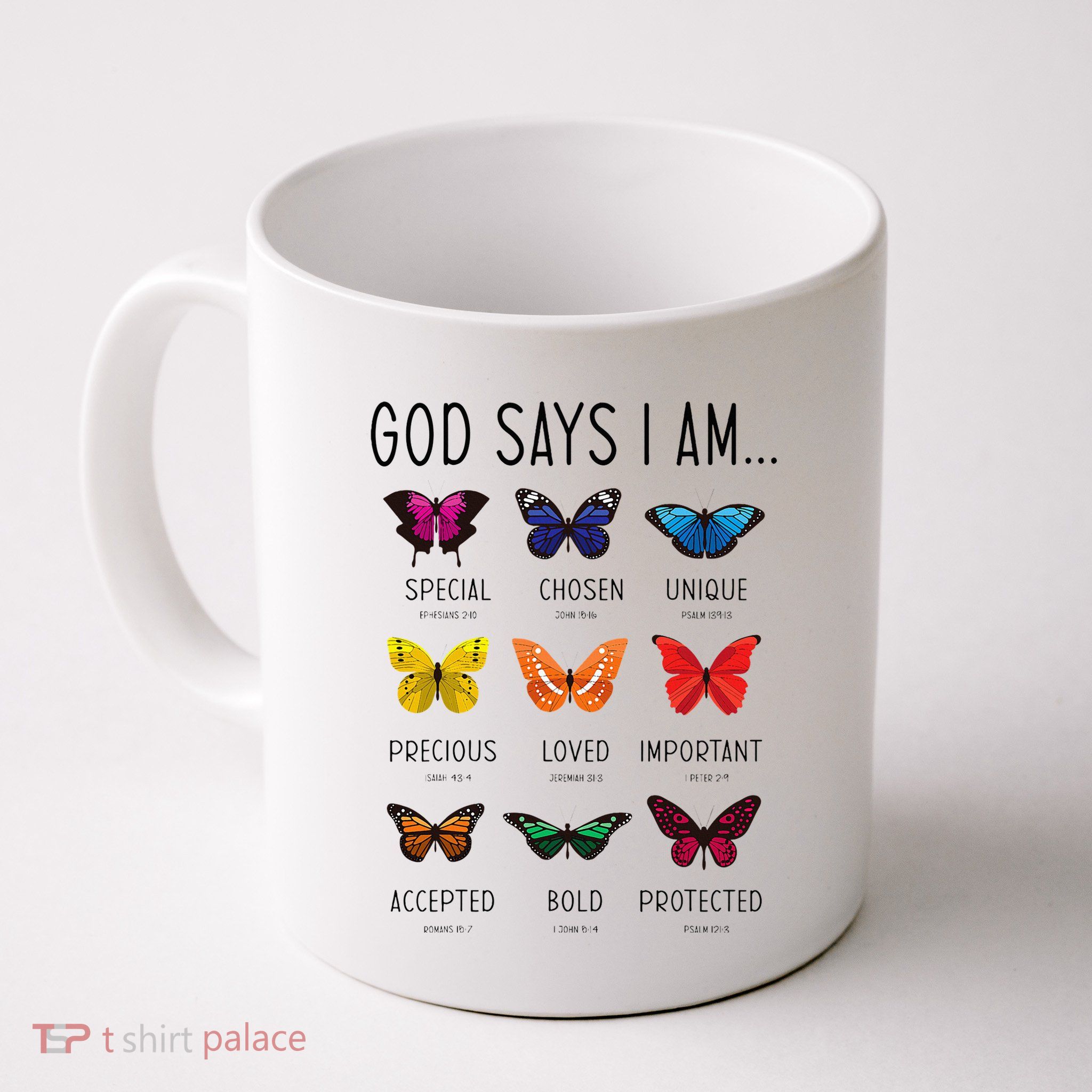 God Says I Am Special Bible Verse Religious Christian Mug