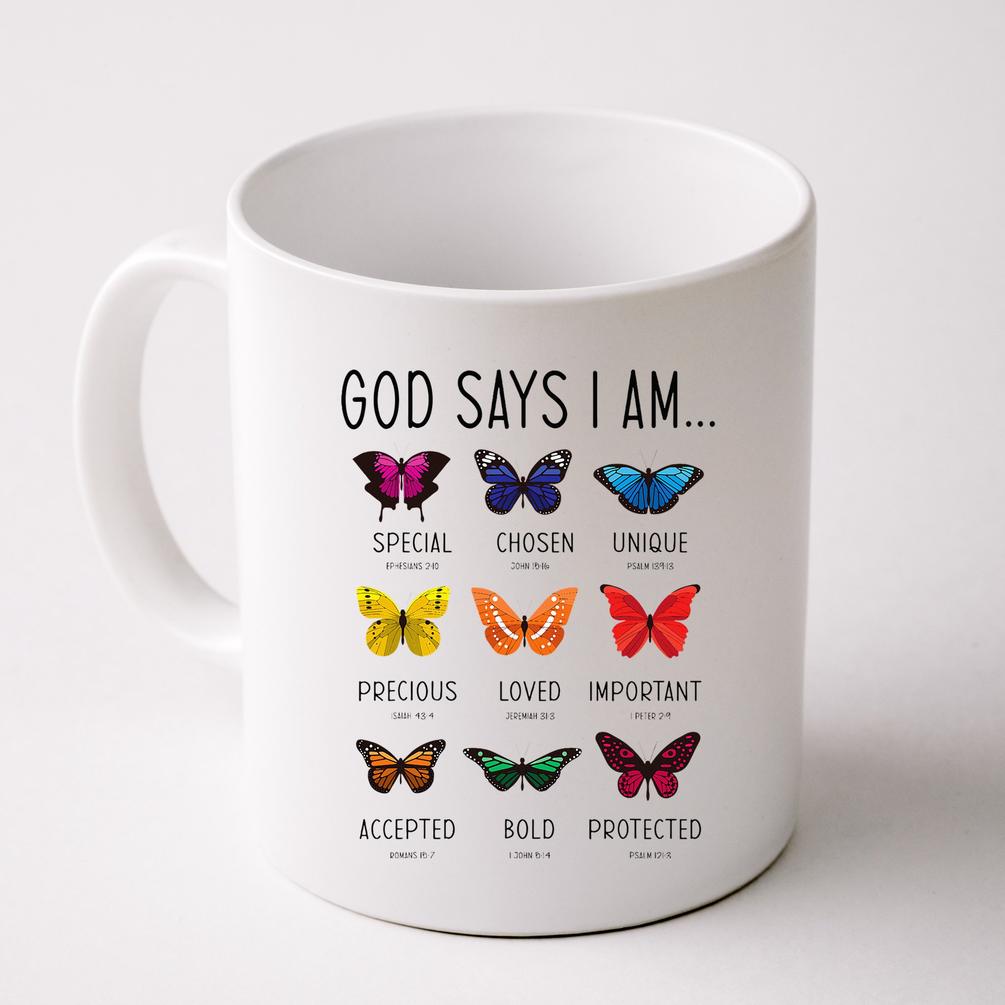 God Says I Am Special Bible Verse Religious Christian Mug