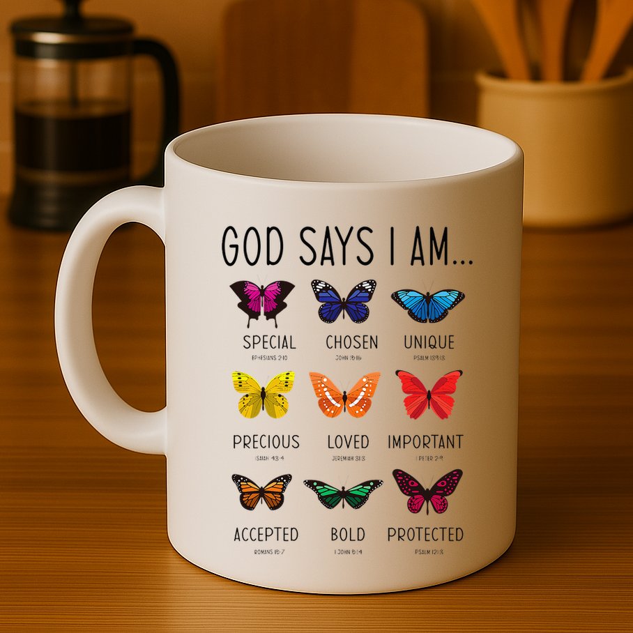 God Says I Am Special Bible Verse Religious Christian Mug