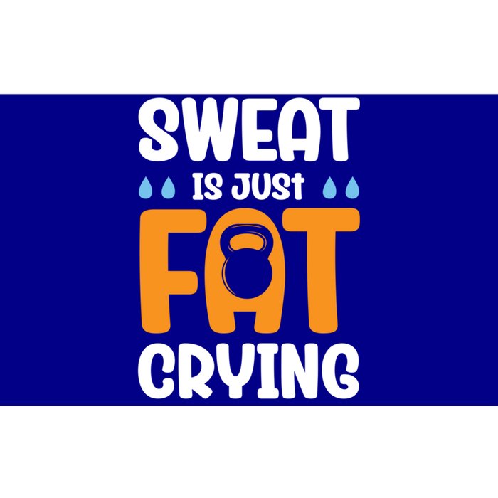 Gym Sweat Is Just Fat Crying Workout Cute Gift Bumper Sticker